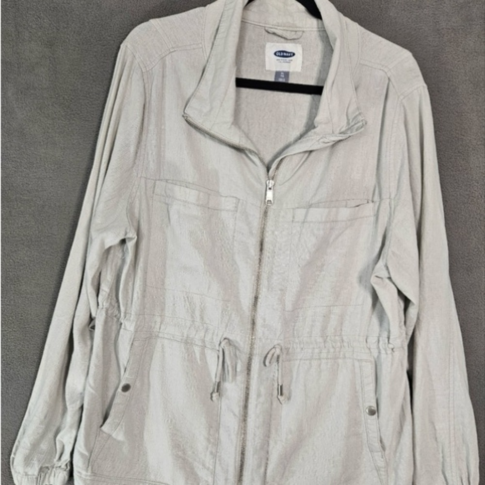 Old Navy Women's linen Jacket